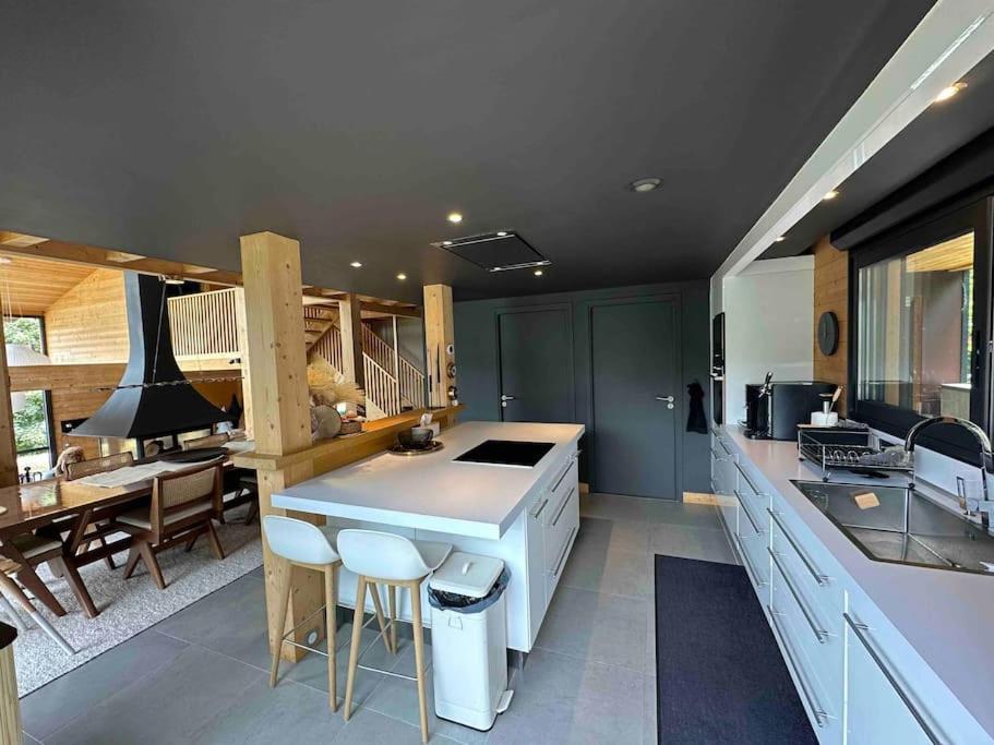 Chalet D'Architecte Avec Vue Panoramique 라포 외부 사진