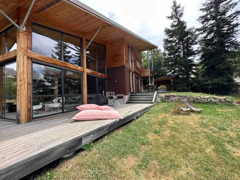 Chalet D'Architecte Avec Vue Panoramique 라포 외부 사진