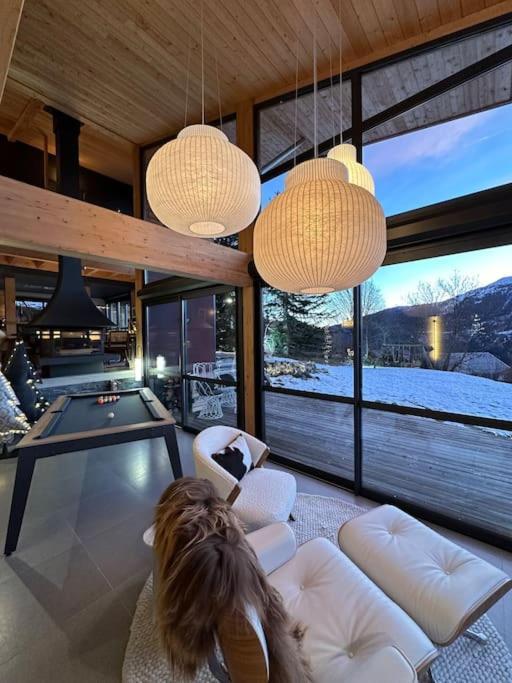 Chalet D'Architecte Avec Vue Panoramique 라포 외부 사진