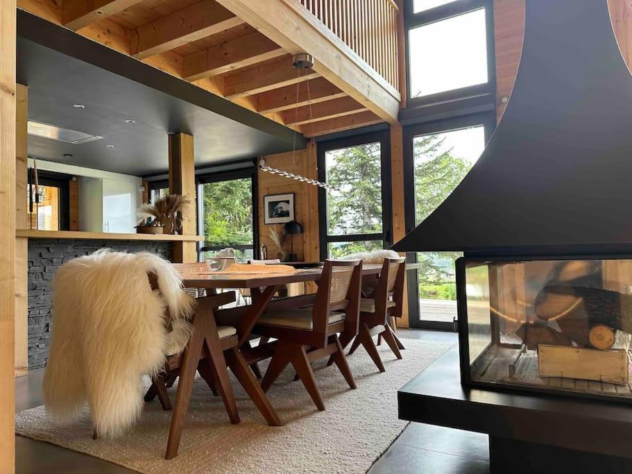 Chalet D'Architecte Avec Vue Panoramique 라포 외부 사진
