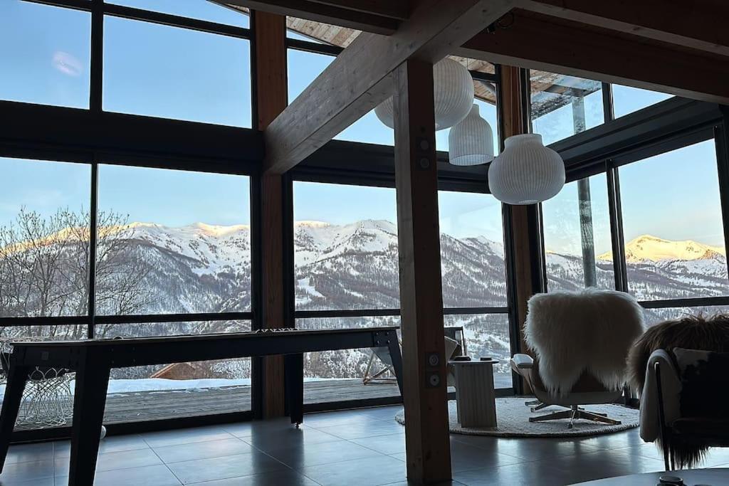 Chalet D'Architecte Avec Vue Panoramique 라포 외부 사진
