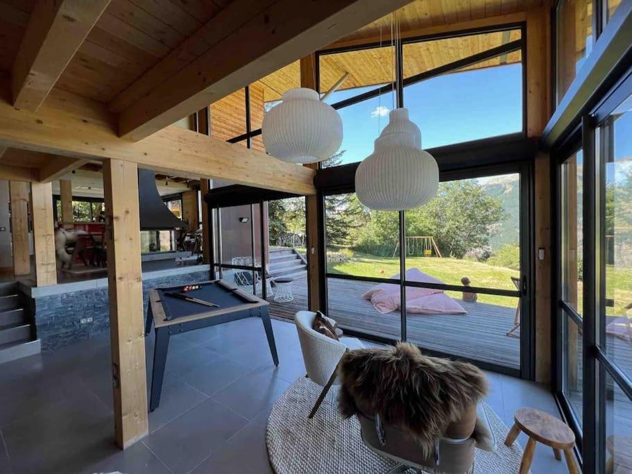 Chalet D'Architecte Avec Vue Panoramique 라포 외부 사진