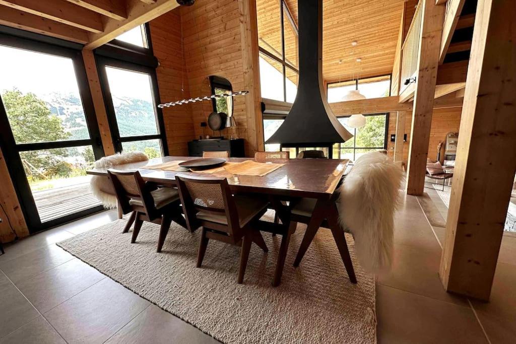 Chalet D'Architecte Avec Vue Panoramique 라포 외부 사진