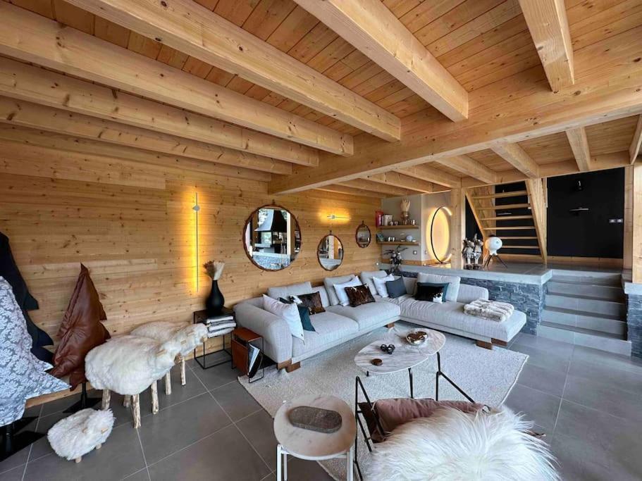 Chalet D'Architecte Avec Vue Panoramique 라포 외부 사진