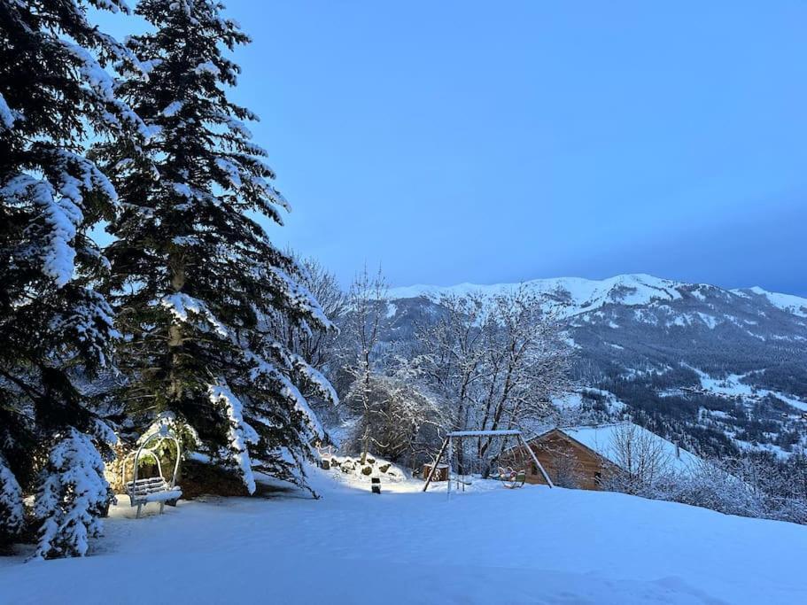 Chalet D'Architecte Avec Vue Panoramique 라포 외부 사진