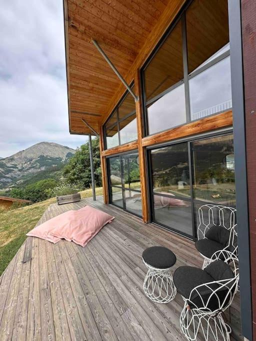 Chalet D'Architecte Avec Vue Panoramique 라포 외부 사진