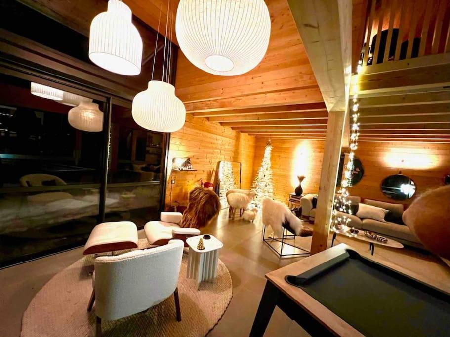 Chalet D'Architecte Avec Vue Panoramique 라포 외부 사진