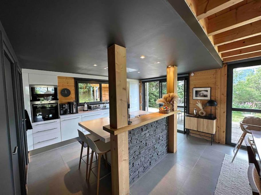 Chalet D'Architecte Avec Vue Panoramique 라포 외부 사진