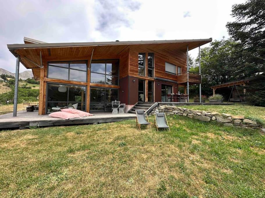 Chalet D'Architecte Avec Vue Panoramique 라포 외부 사진