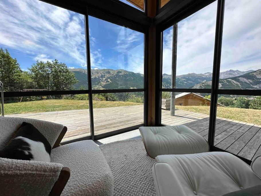 Chalet D'Architecte Avec Vue Panoramique 라포 외부 사진
