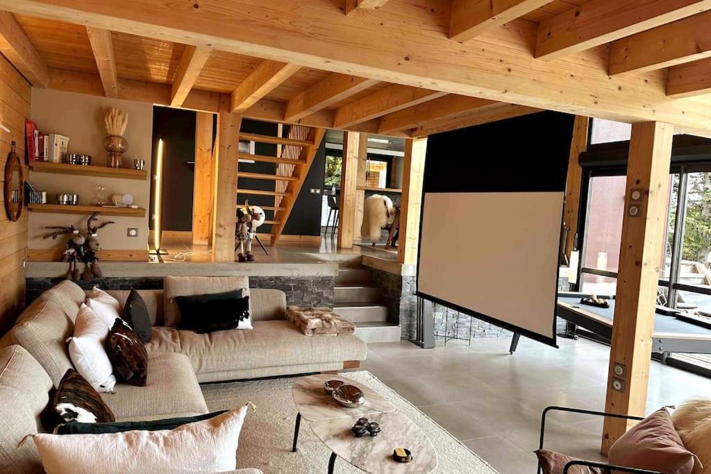Chalet D'Architecte Avec Vue Panoramique 라포 외부 사진