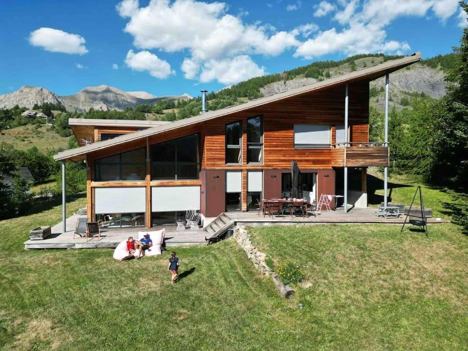 Chalet D'Architecte Avec Vue Panoramique 라포 외부 사진